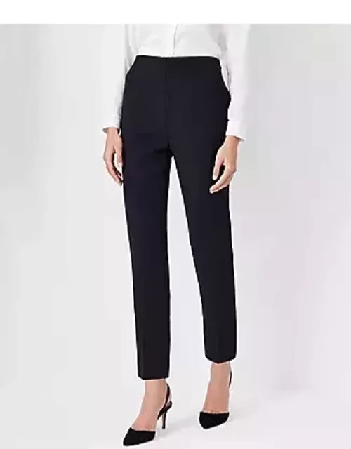 Ann Taylor The Tall Side Zip Ankle Pant in Fluid Crepe