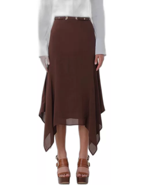Skirt PINKO Woman colour Brown