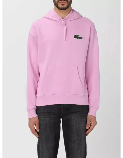 Sweater LACOSTE Men color Pink
