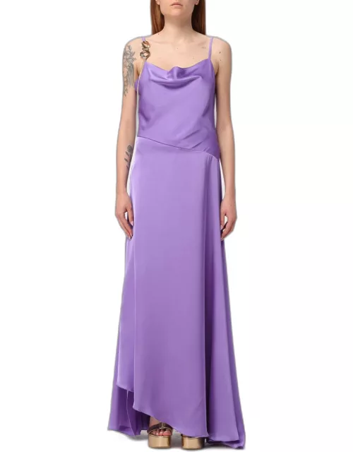 Dress SIMONA CORSELLINI Woman colour Violet