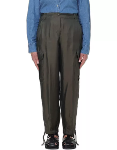 Trousers ASPESI Woman colour Military