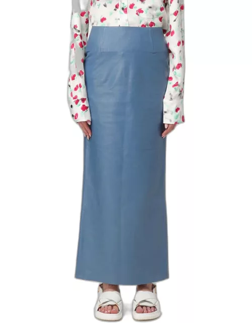 Skirt MARNI Woman colour Gnawed Blue