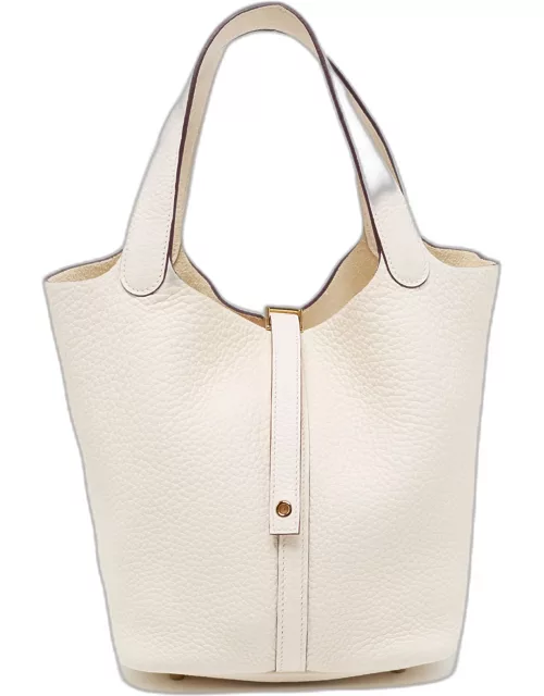 Hermès Nata Taurillon Clemence Leather Picotin Lock 22 Bag