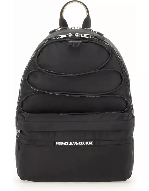 Versace Jeans Couture Backpack With Logo