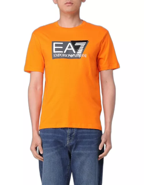 T-Shirt EA7 Men color Orange