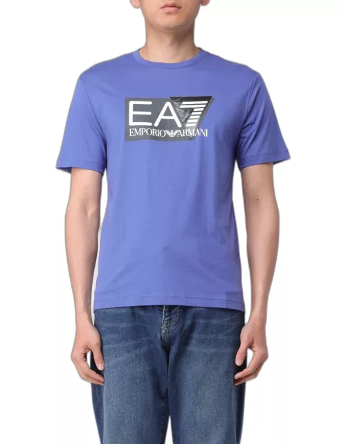 T-Shirt EA7 Men colour Royal Blue