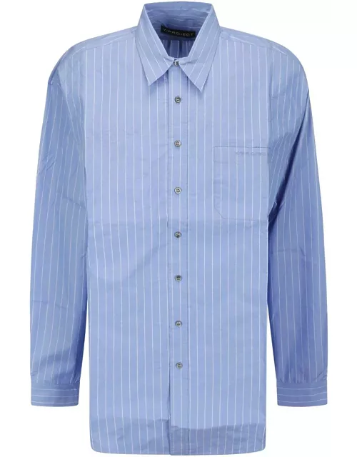 Y/Project Striped Buttoned Shirt