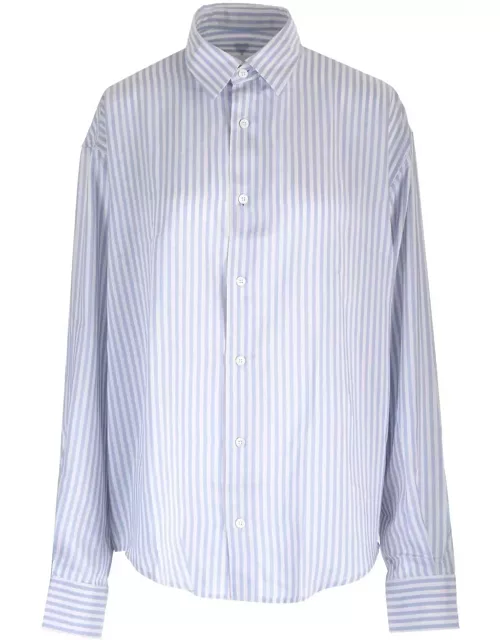 Ami Alexandre Mattiussi Striped Button-up Shirt