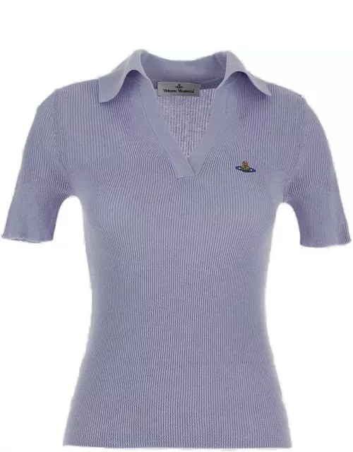 Vivienne Westwood Marina Knitted Polo Shirt