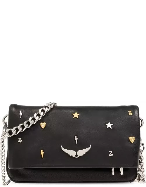 Zadig & Voltaire Rock Nano Lucky Charms Clutch Bag