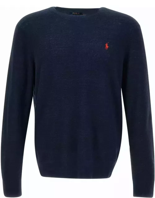 Polo Ralph Lauren classic Linen And Cotton Pullover Sweater