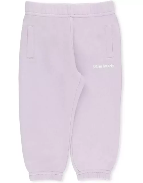 Palm Angels Pants With Logo