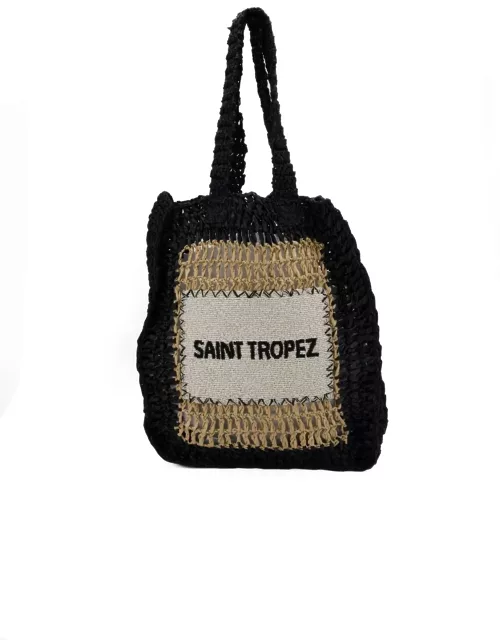 De Siena Saint Tropez Black Bag