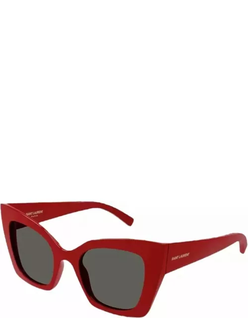 Saint Laurent Eyewear Sl 552 - Red Sunglasse
