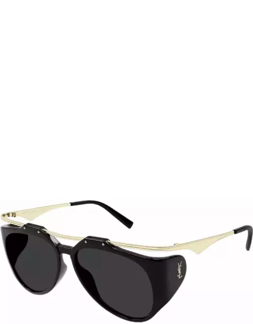 Saint Laurent Eyewear Sl M137/f - Amelia - Havana Sunglasse