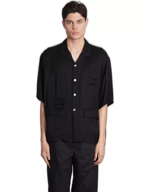 Undercover Jun Takahashi Shirt In Black Polyamide Polyester