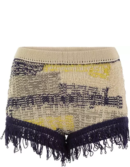 SportMax Asburgo Fringed Edge Knitted Culotte