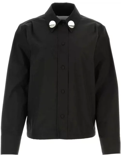 Jil Sander Stud-embellished Long Sleeved Shirt
