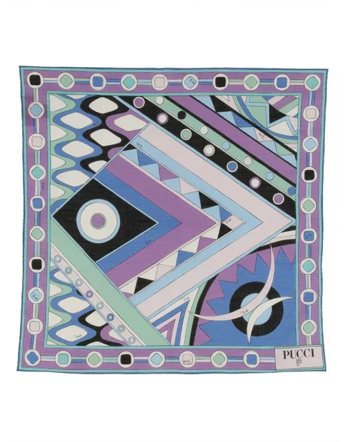 pucci scarf with print