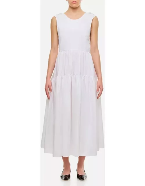 Cecilie Bahnsen Ruth Gown Cotton Dress White
