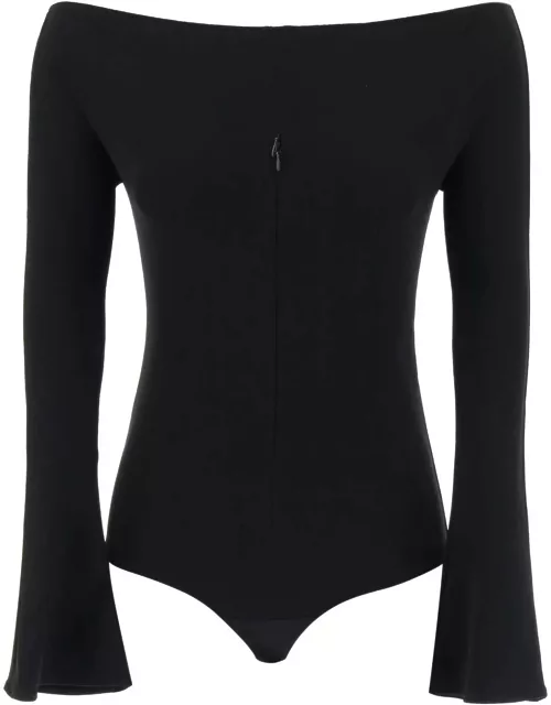 COURREGES "invisible front zip bodycon dress"