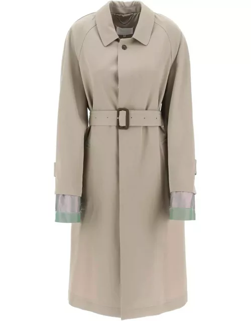 MAISON MARGIELA "trench coat with discreet