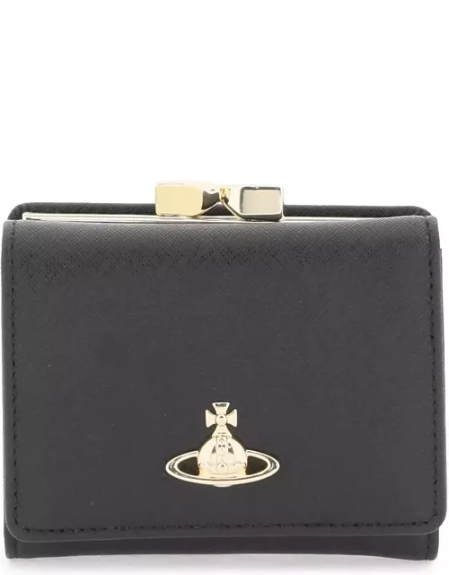 VIVIENNE WESTWOOD small frame saffiano wallet