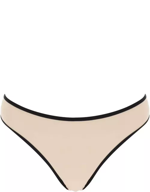 TOTEME "bikini bottom with contrasting edge tri