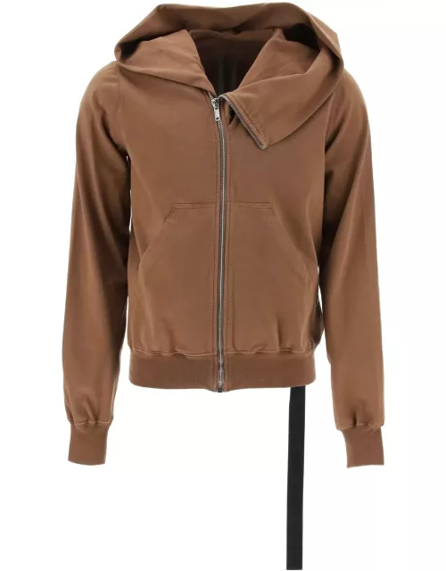 DRKSHDW asymmetric hooded sweatshirt