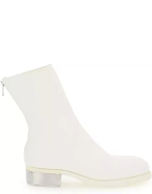 GUIDI leather ankle boot