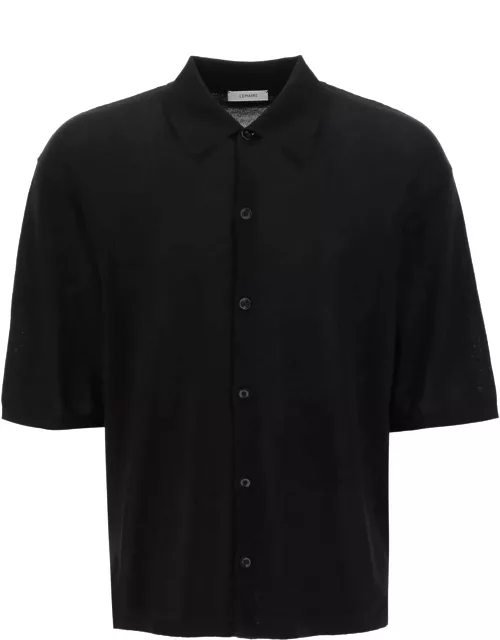 LEMAIRE short-sleeved knit shirt for