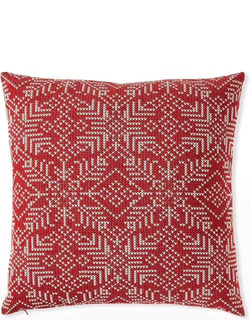 Cardigan Decorative Pillow, 22" x 22"