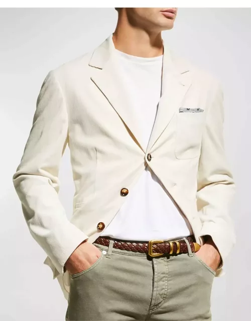 Men's Cotton-Cashmere Corduroy Sport Jacket