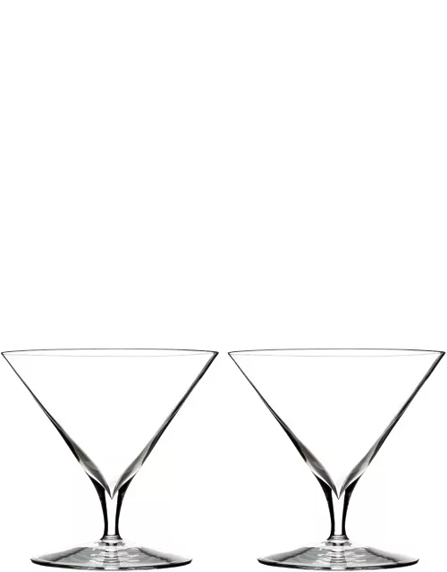 Elegance Martini Glasses, Set of