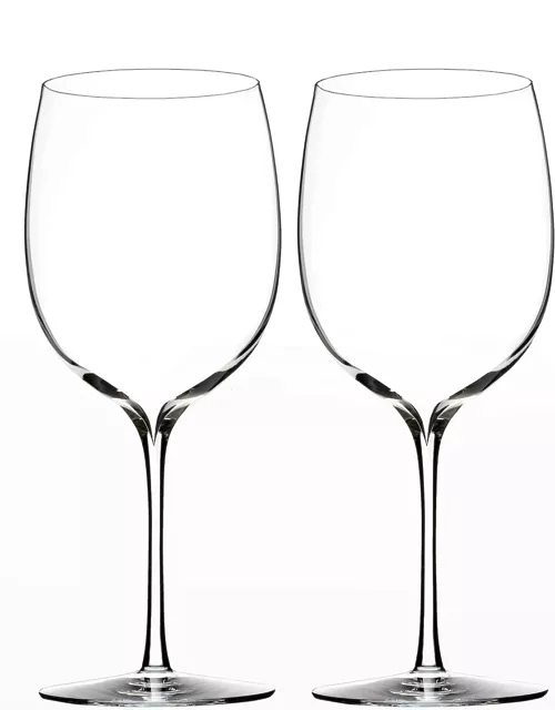 Elegance Bordeaux Glasses, Set of