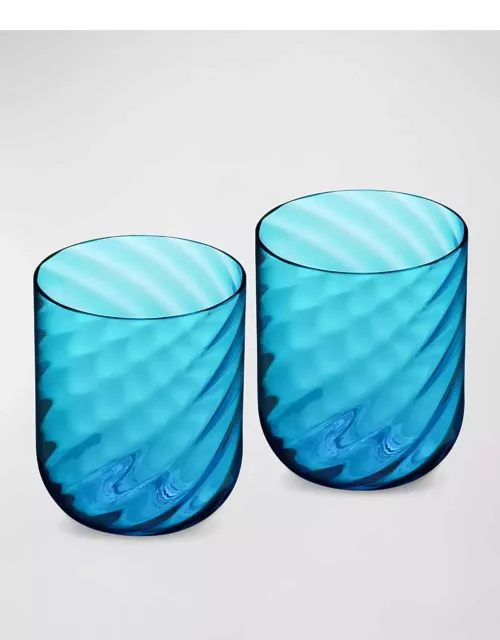 Carretto Murano Water Glasses, Set of