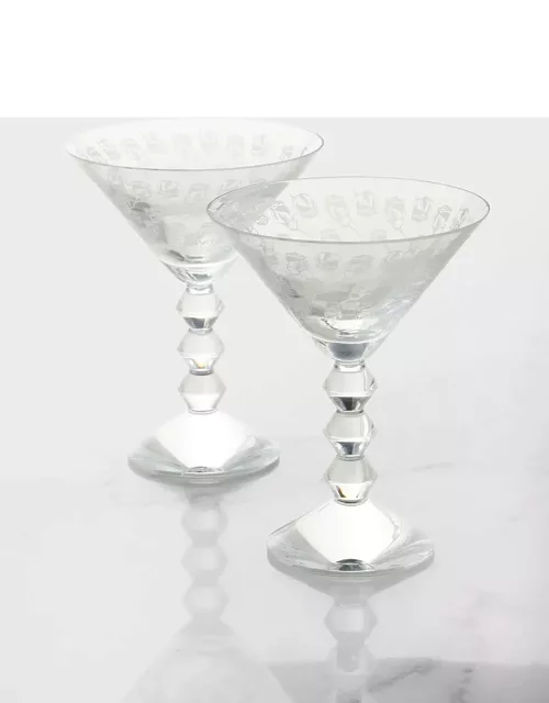 Limited Edition Vega Martini Glasses, Set of