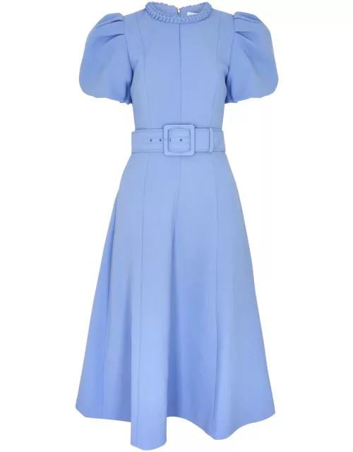 Rebecca Vallance Juliana Belted Midi Dress - Light Blue - 8 (UK8 / S)