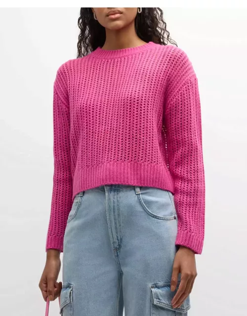 Marci Cashmere Long-Sleeve Top