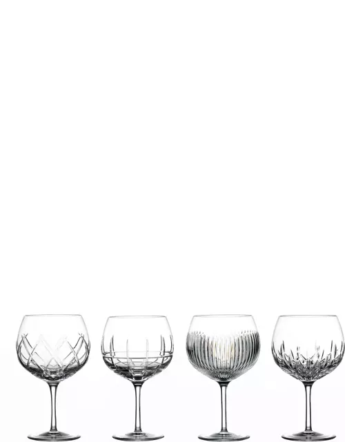 Gin Journey Assorted Balloon Glasses, Set of