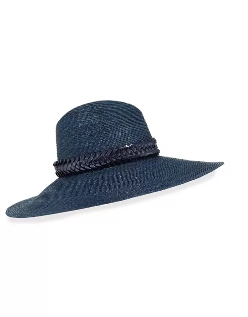 Jeanne Hand-Blocked Straw Panama Hat