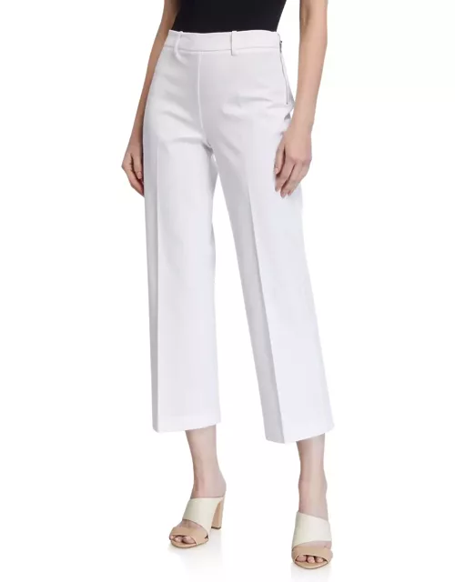 Charly Stretch Cotton Crop Pant