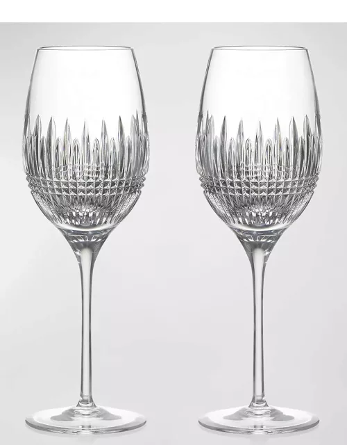 Lismore Diamond White Wine Glasses, Set of