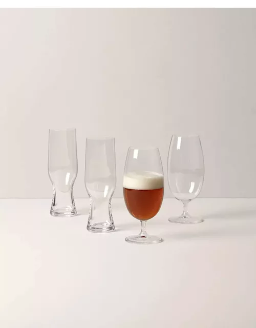 Tuscany Classics Assorted Beer Glasses, Set of