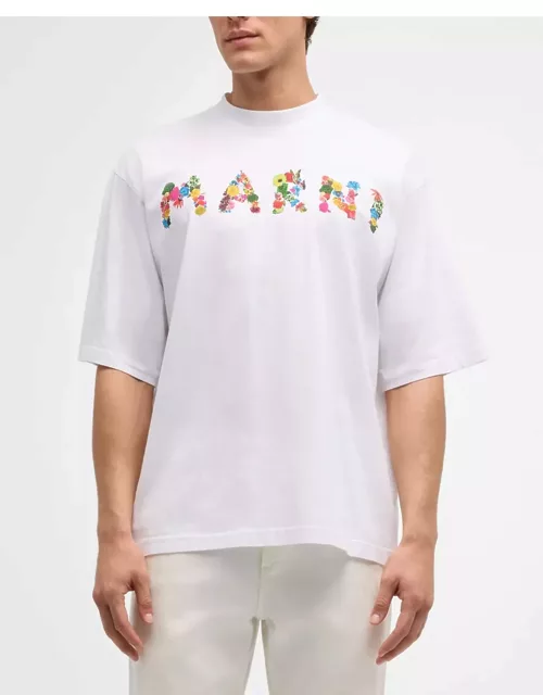 Men's Floral Logo T-Shirt