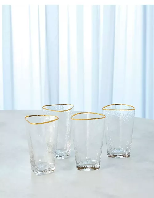 Low Ball/Double Old-Fashion Glasses, Set of