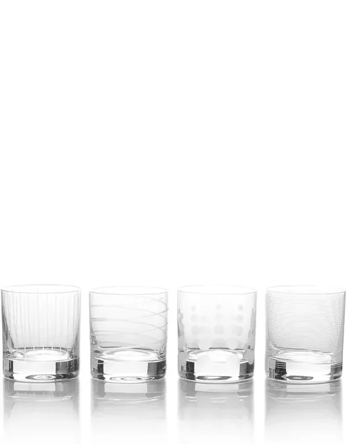 Cheers Double Old Fashion Glasses, Set of