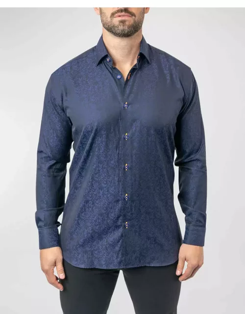 Men's Fibonacci Paisley Dress Shirt