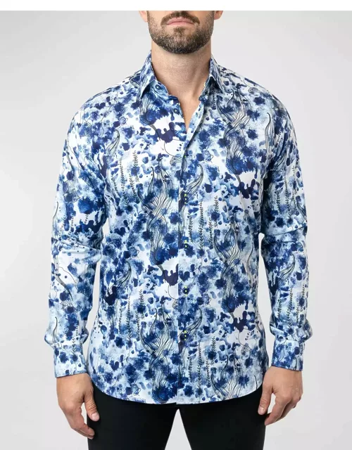 Men's Fibonacci Atlantis Dress Shirt