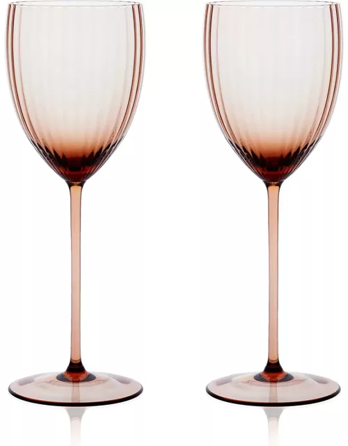 Quinn White Wine Glasses, Set of